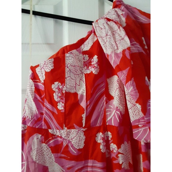 FARM Rio Red One Shoulder Dress - Picture 11 of 12